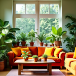 Créer un coin de paradis chez soi avec des plantes et des couleurs